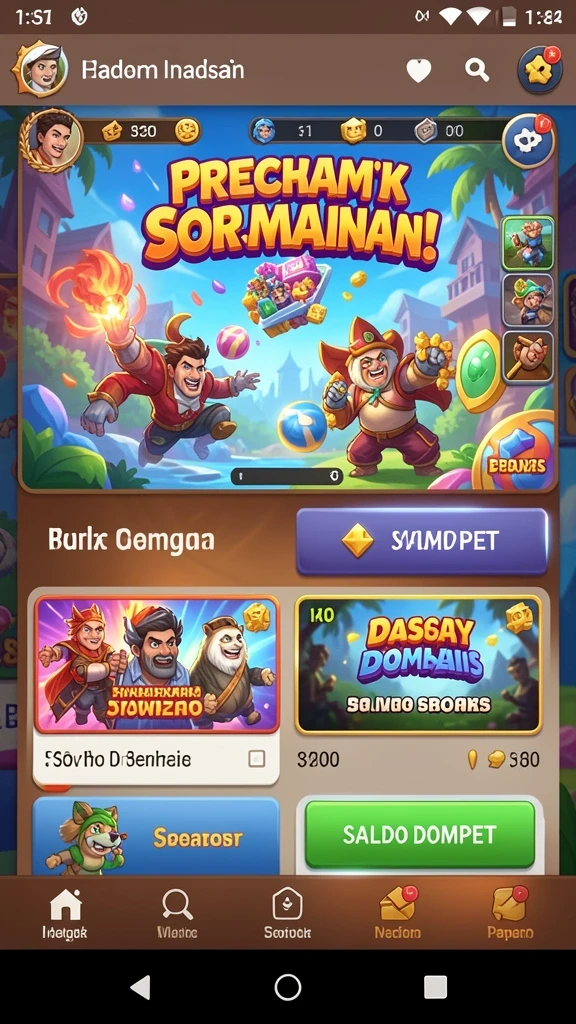 akartoto - Tampilan antarmuka yang ramah pengguna.