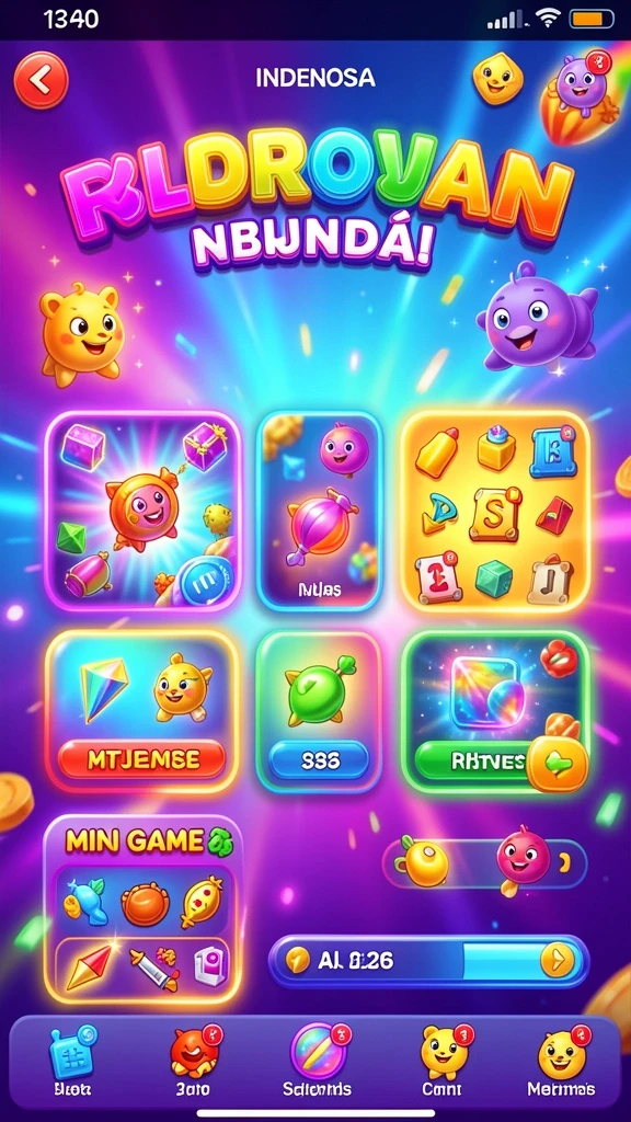 grabwin - Menu permainan dengan berbagai pilihan game seru.