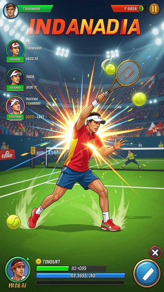hiwin - Tampilan awal game yang menarik dan penuh warna.