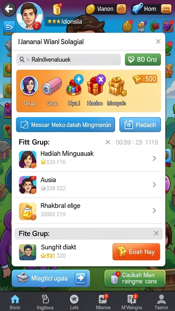 id66 - Tampilan antarmuka yang user-friendly dan menarik.