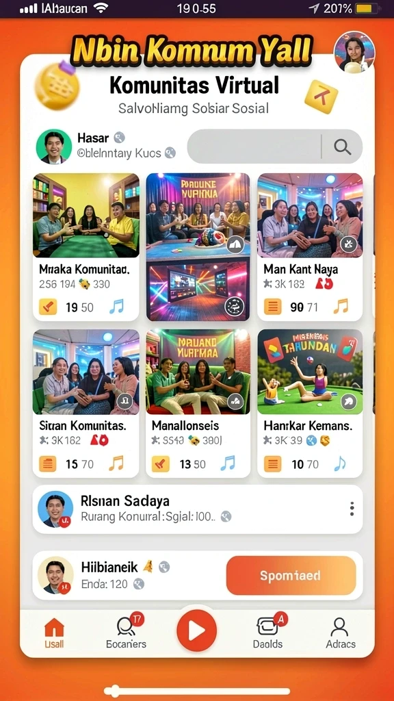 kastoto - Komunitas aktif yang mendukung interaksi antar pemain.