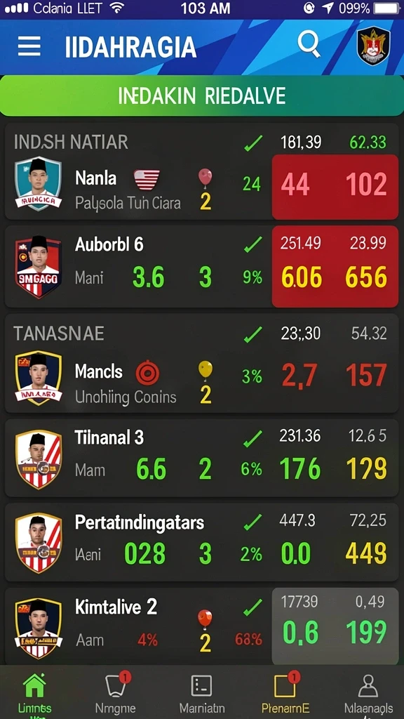 mami188 - Setiap karakter memiliki desain yang unik.